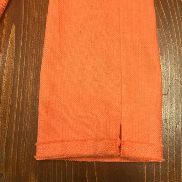Kate Spade June Surprise Coral Pants Trousers Sz 4 Cropped Mid Rise Pockets - Picture 4 of 12